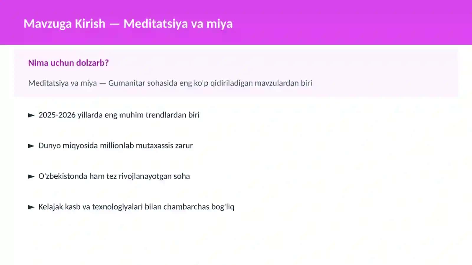 Meditatsiya va miya 2