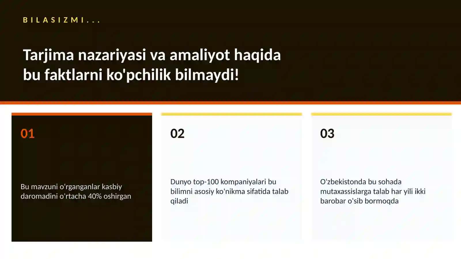 Tarjima nazariyasi va amaliyot 2