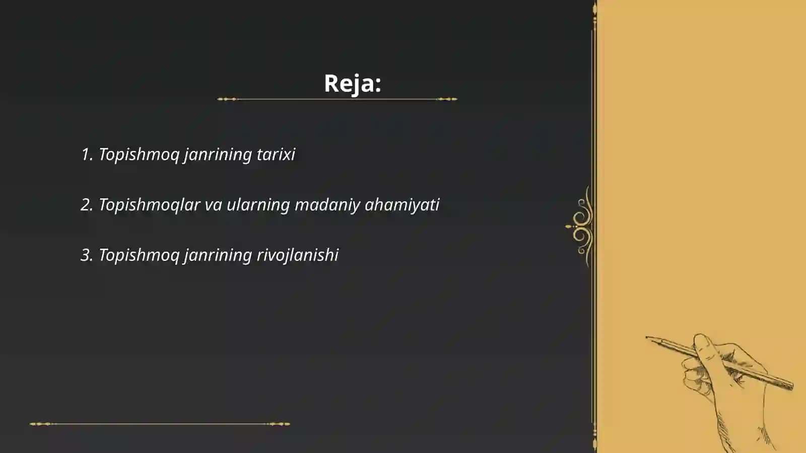 Topishmoq janri va undagi badiiy sanʼatlarning oʻrni 2