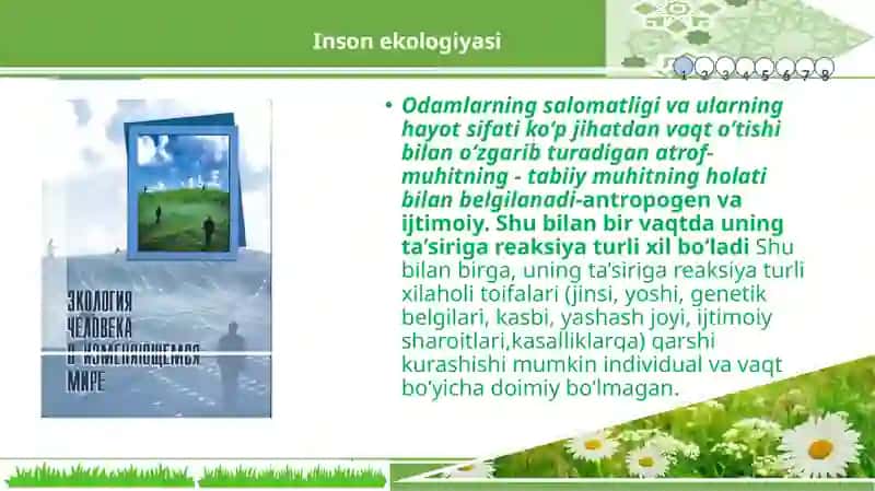 Inson ekologiyasi 2
