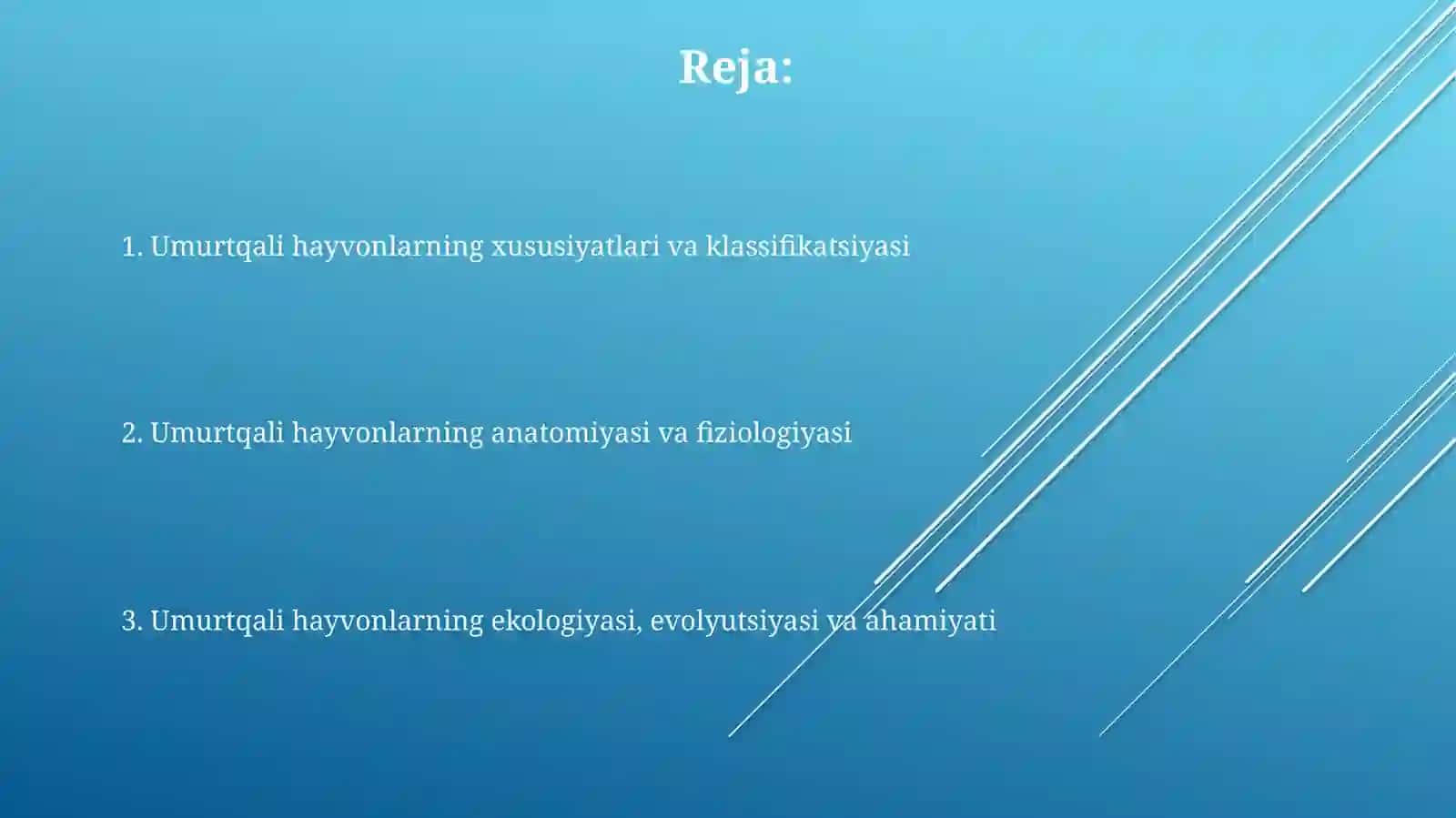 Umurtqali hayvonlar 2