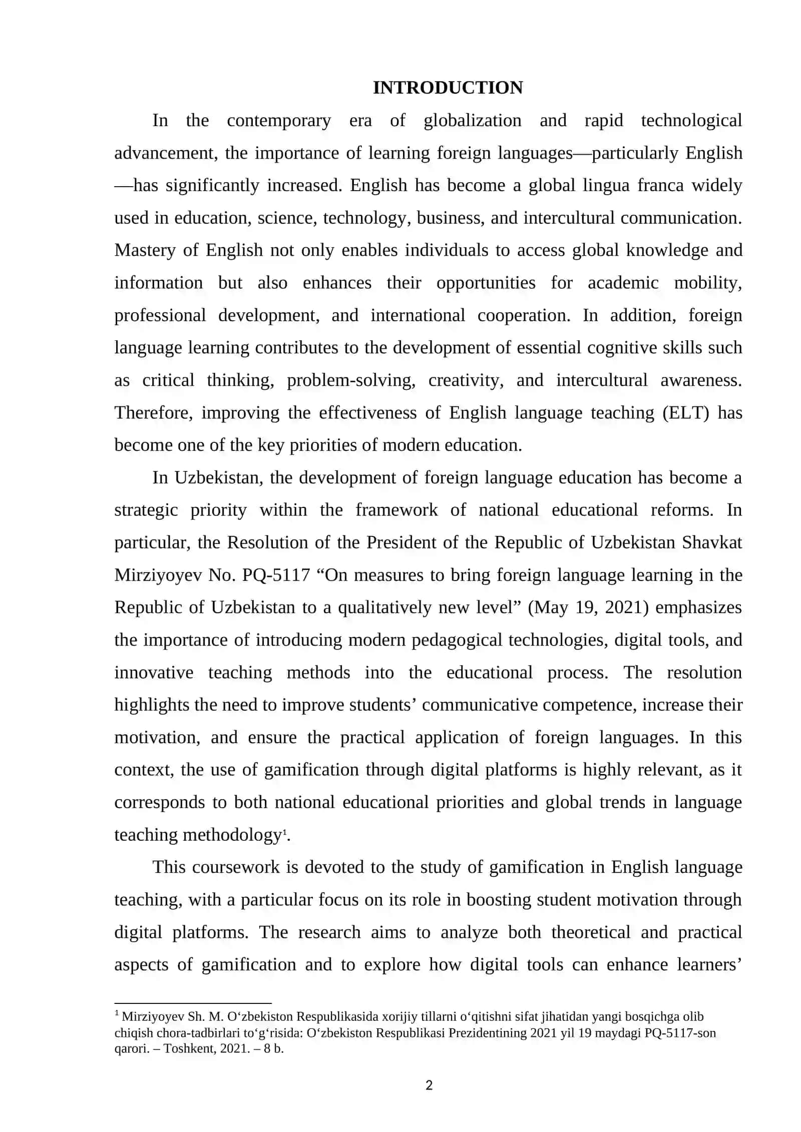 GAMIFICATION IN ENGLISH LANGUAGE TEACHING: BOOSTING STUDENT MOTIVATION THROUGH DIGITAL PLATFORMS 2