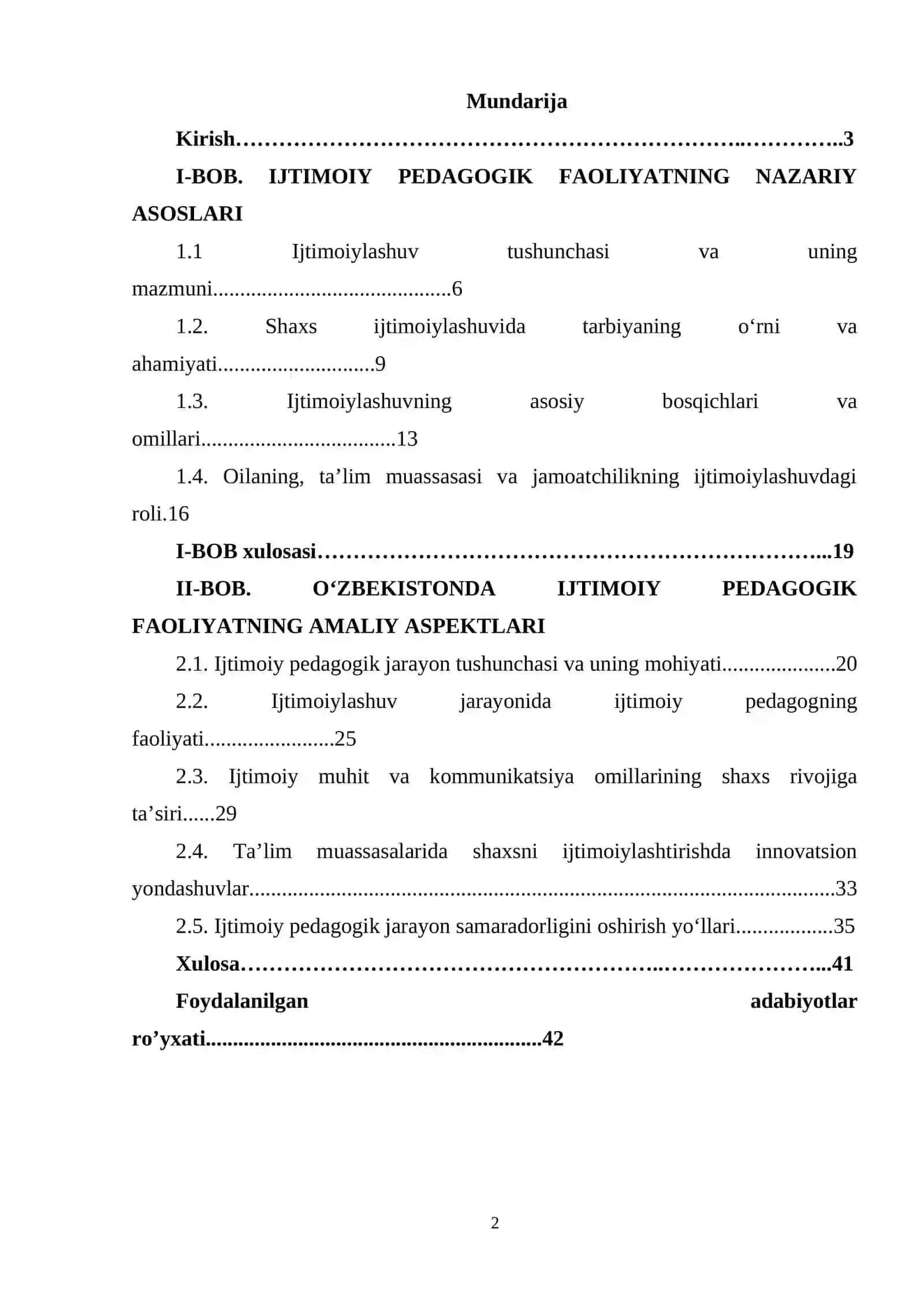 Ijtimoiylashuv - ijtimoiy pedagogik jarayon 2