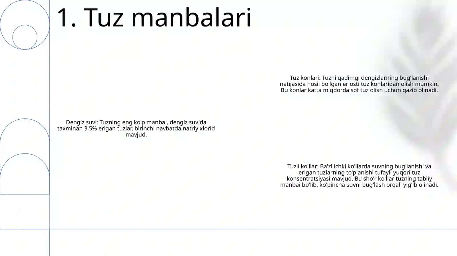 Tuzni Tayorlanishi 2