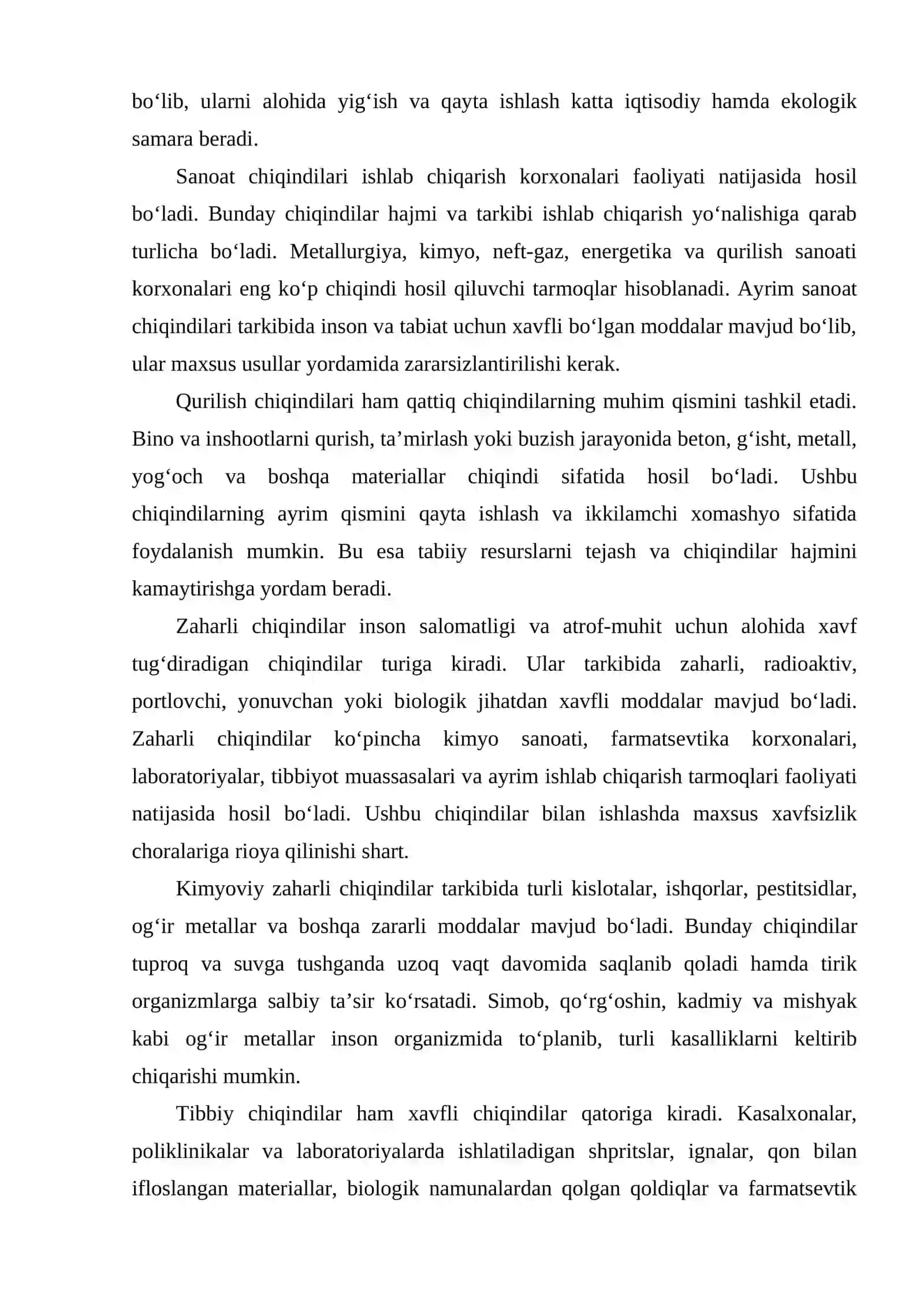 QATTIQ VA ZAHARLI CHIQINDILAR 2