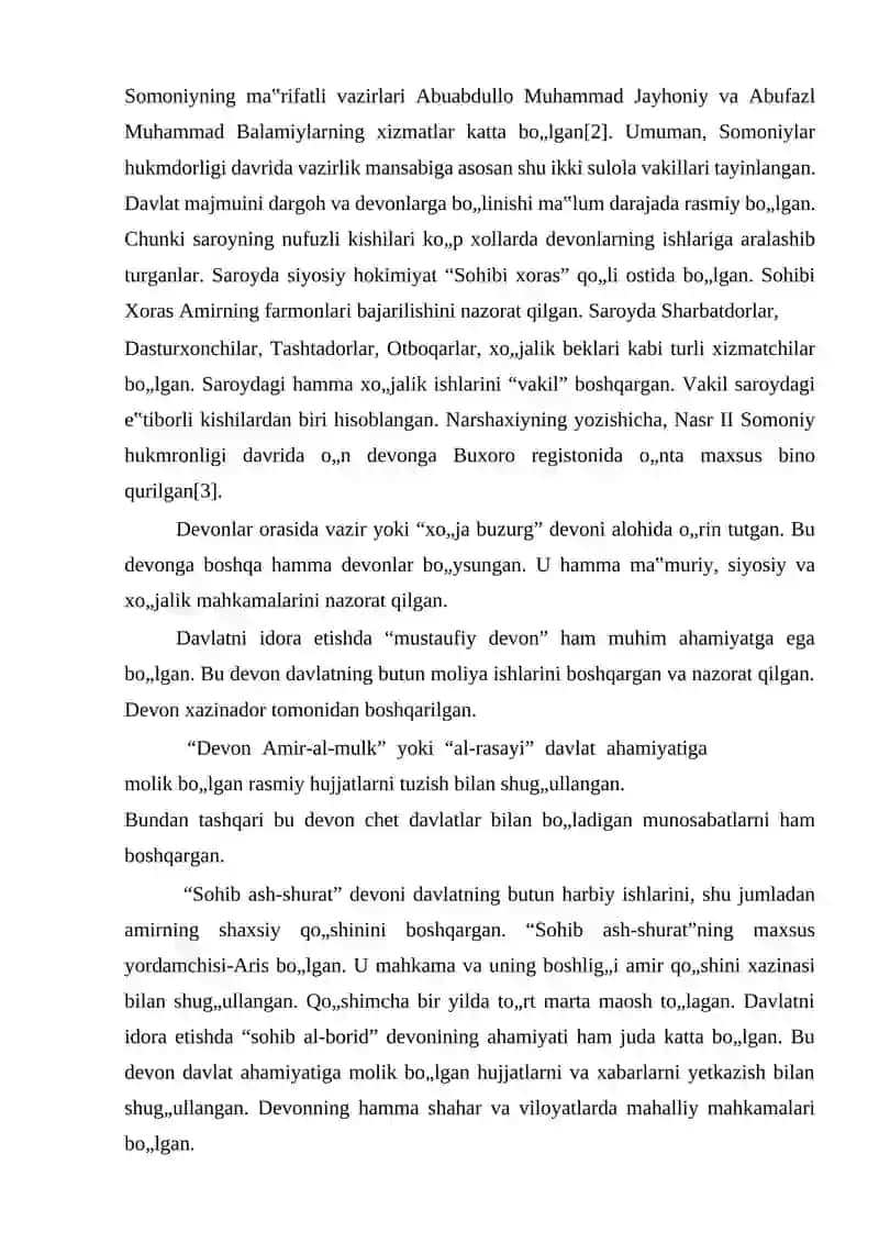 Somoniylar va Qoraxoniylar Davrida Tarix Fani 2