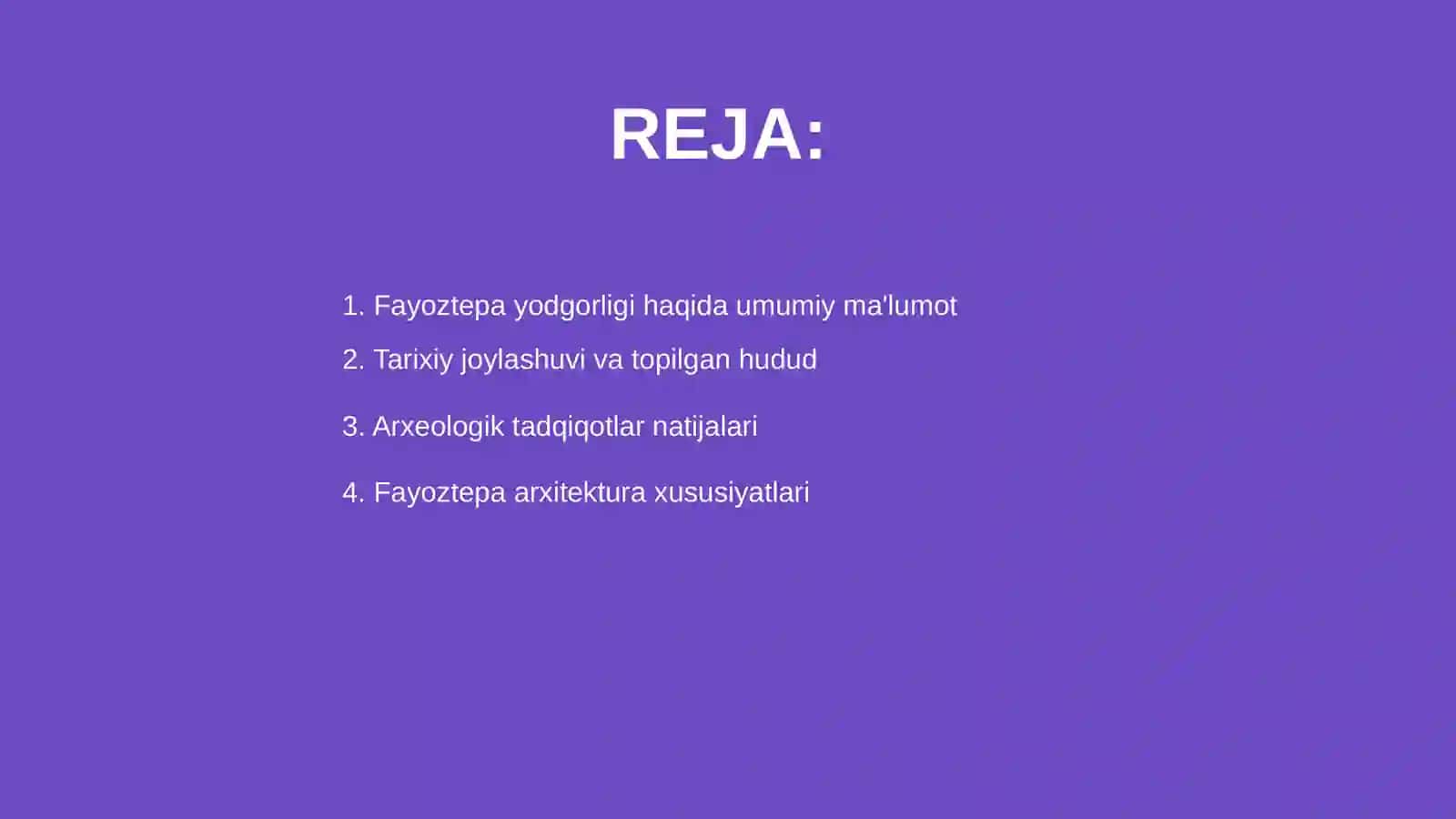 Fayoztepa yodgorligi 2