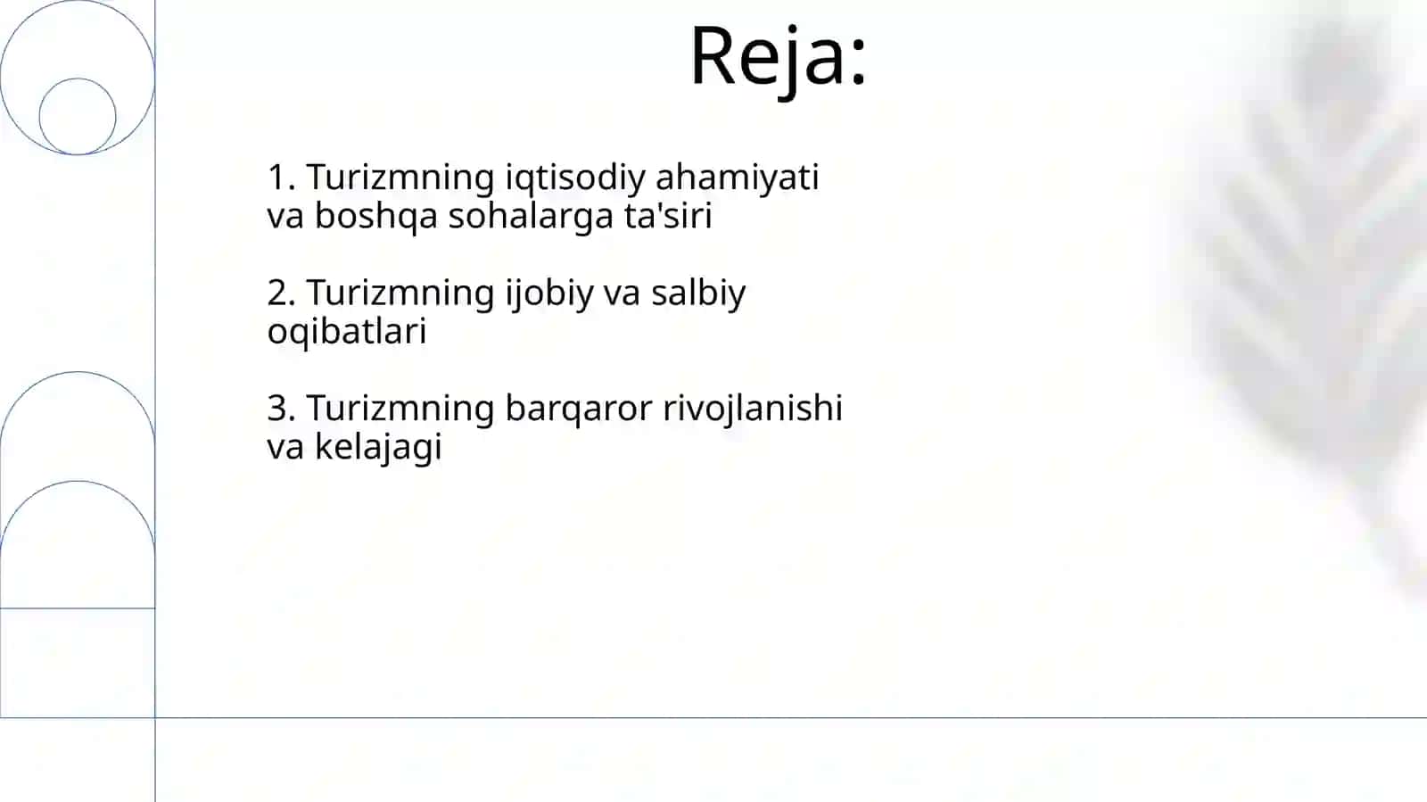 Turizmning iqtisodiyoti 2