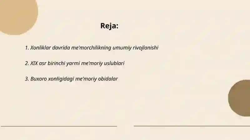 O'zbekiston tarixi fanidan taqdimoti 2