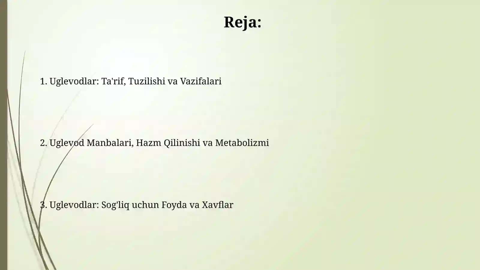 Uglevodlar 2
