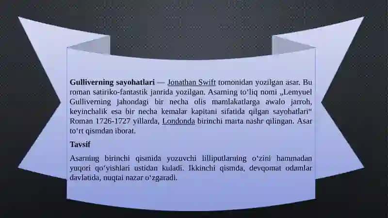 Gulliverning sayohatlari 2