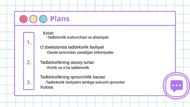O'zbekistonda Tadbirkorlik Faoliyati vauning Turlari 2