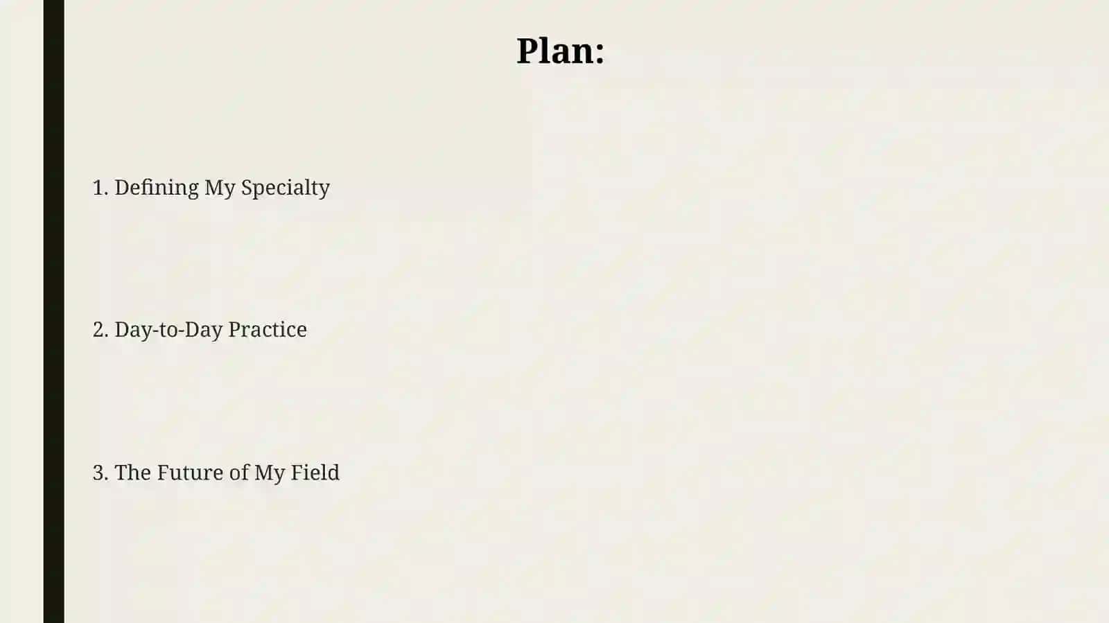 Myspecialty 2