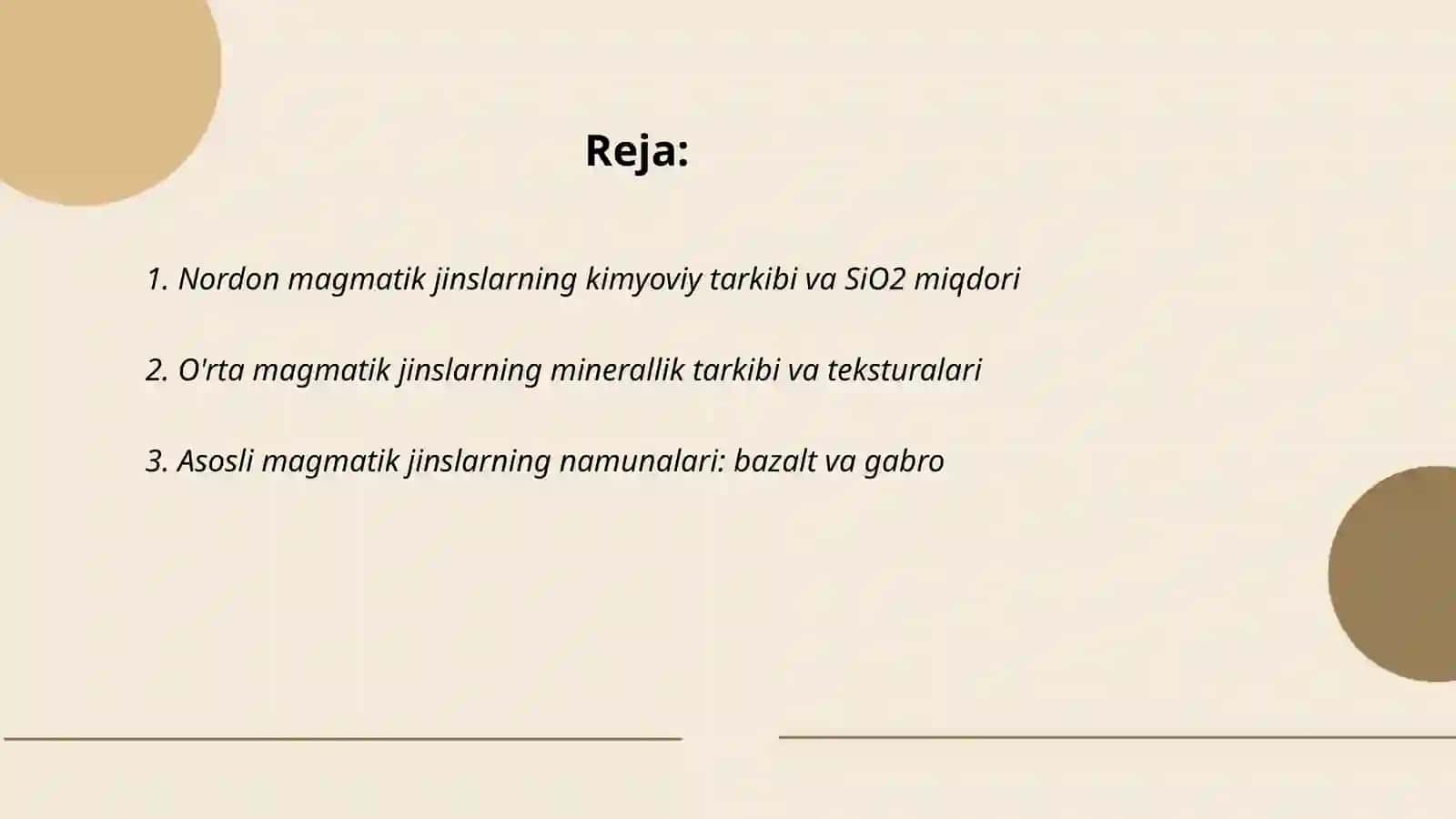 Nordon magmatik jinslar 2