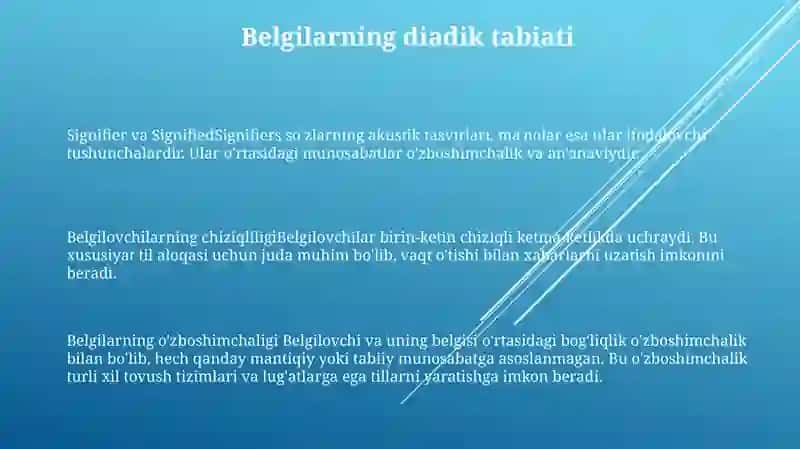 Ferdinand De Sossyurning Lingvistik Nazariyasi 2