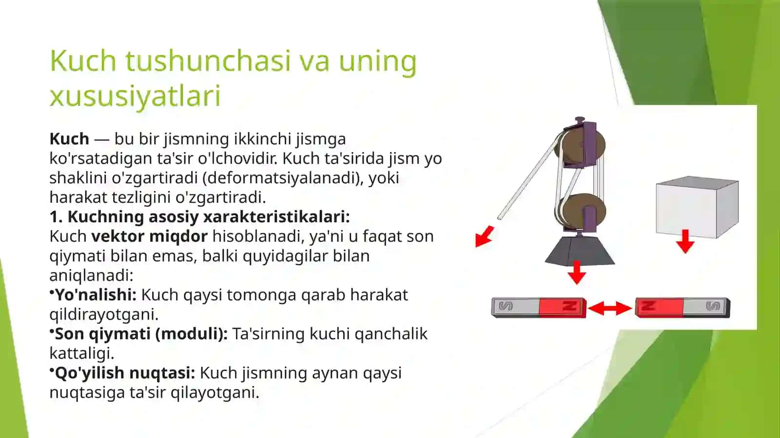 Tekislikdajoylashgankuchlartizimi 2
