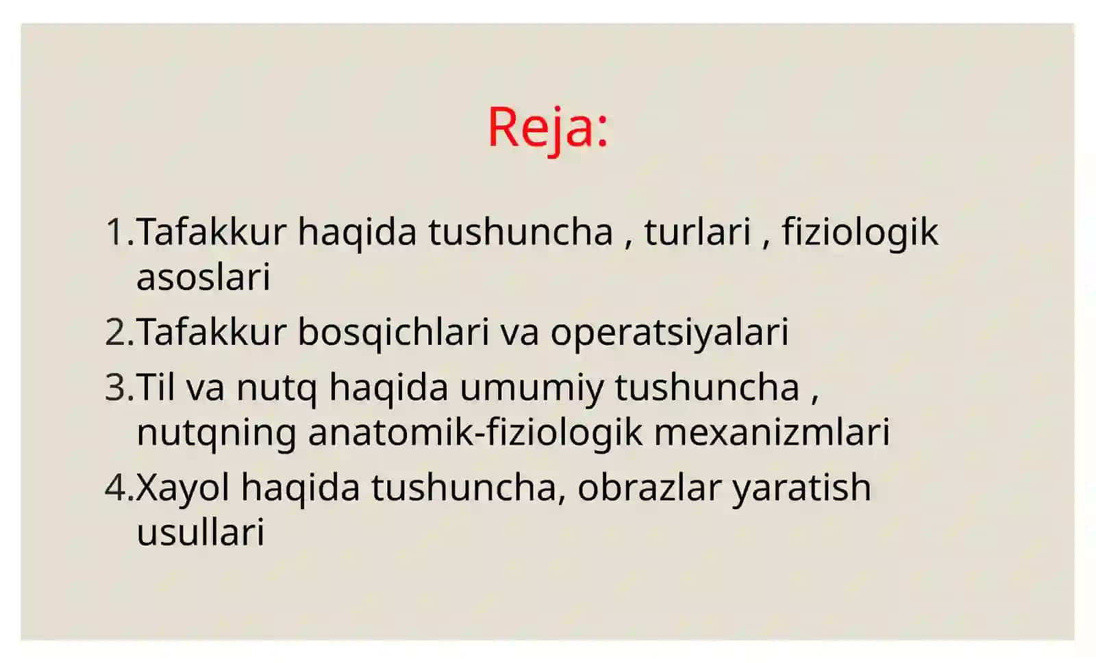 Shaxsning bilish jarayonlari 2