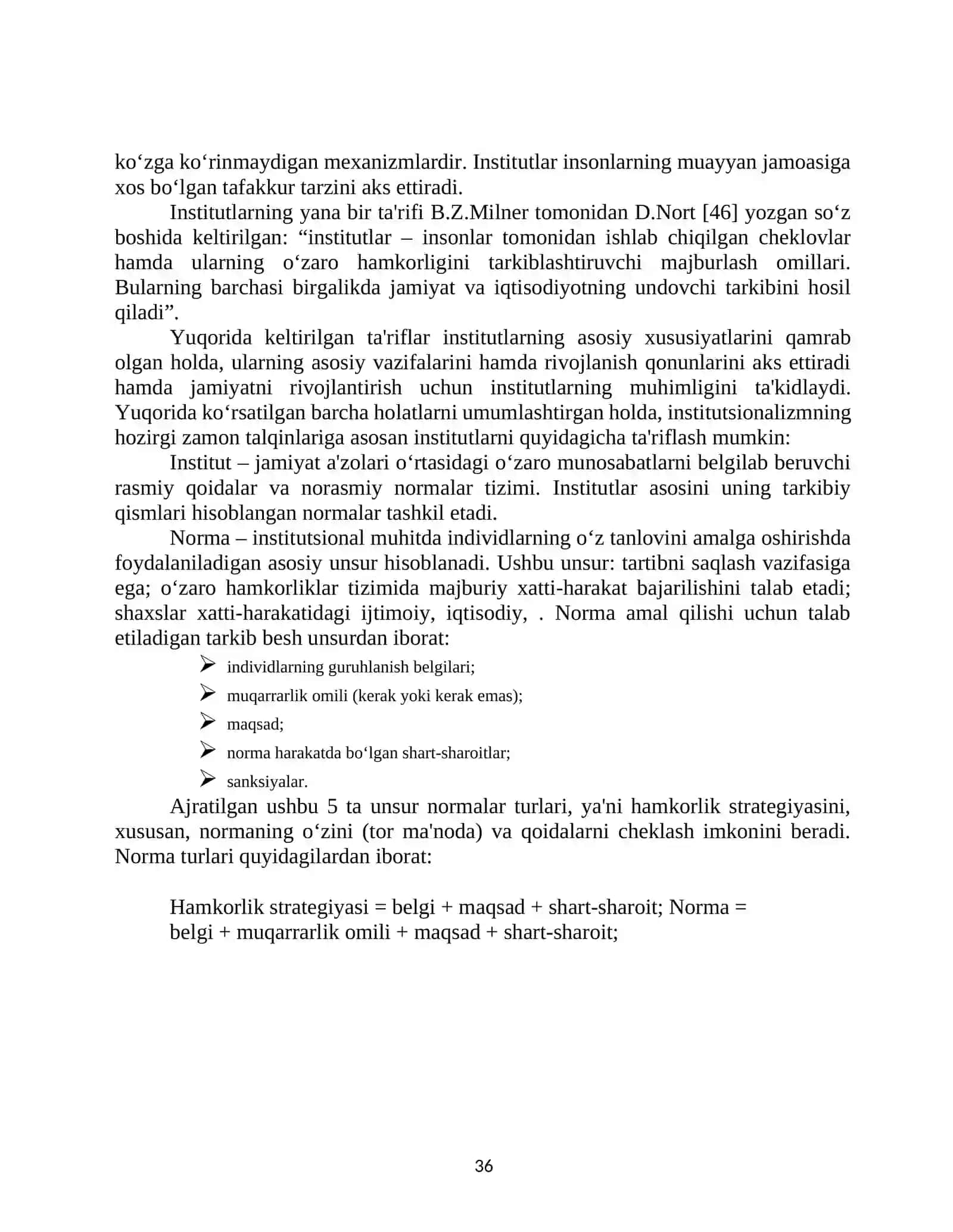 Institutlar va ularning jamiyat rivojlanishidagi roli 2