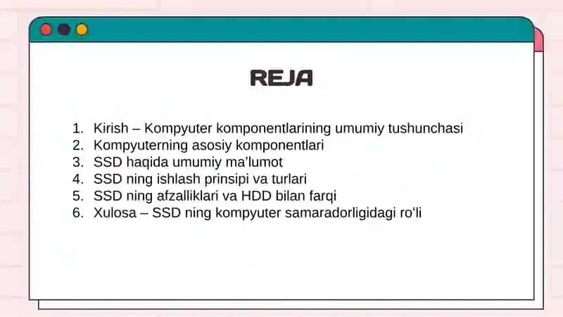 SSDning ishlash prinsipi va turlari 2