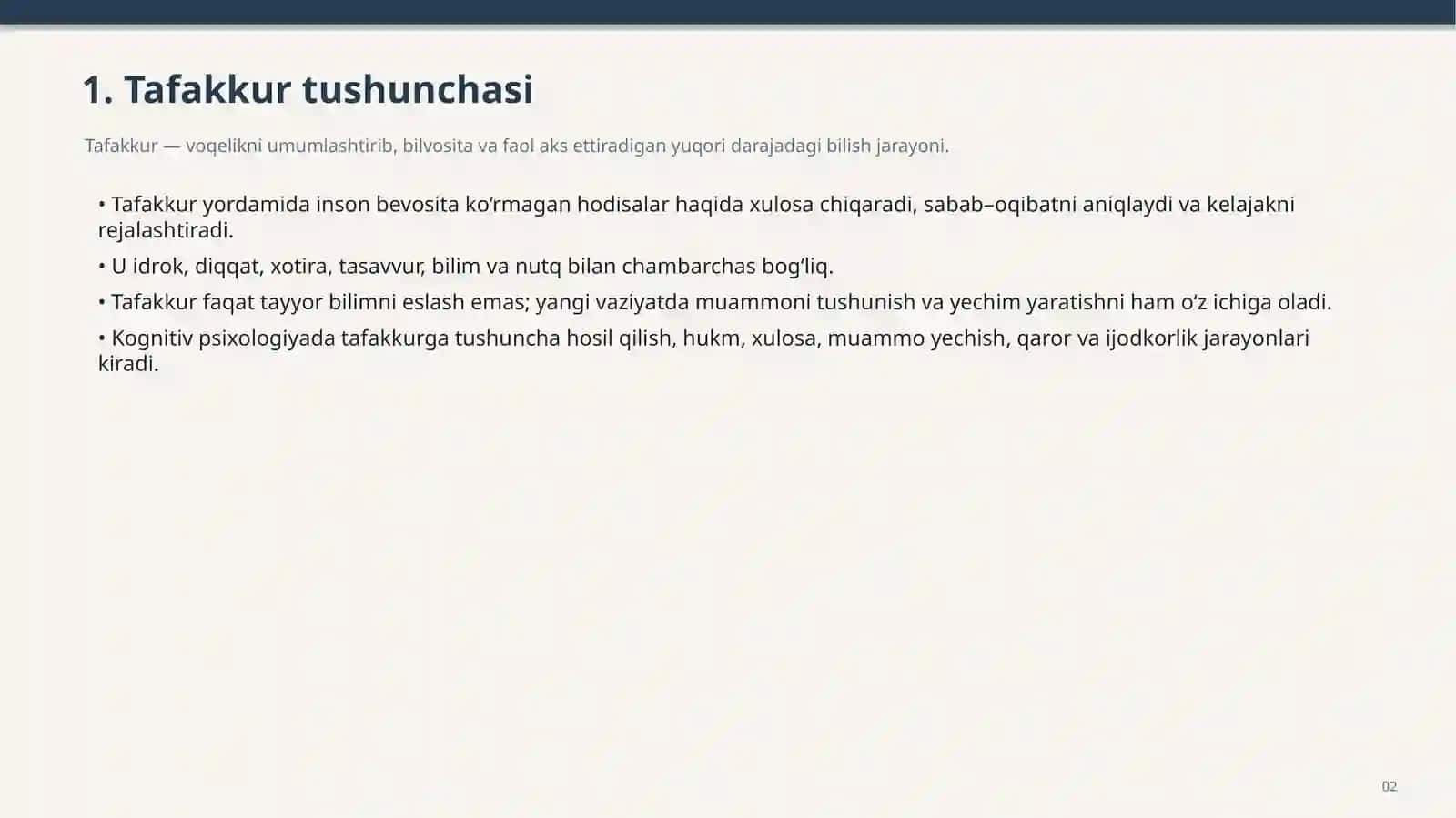 TAFAKKUR 2