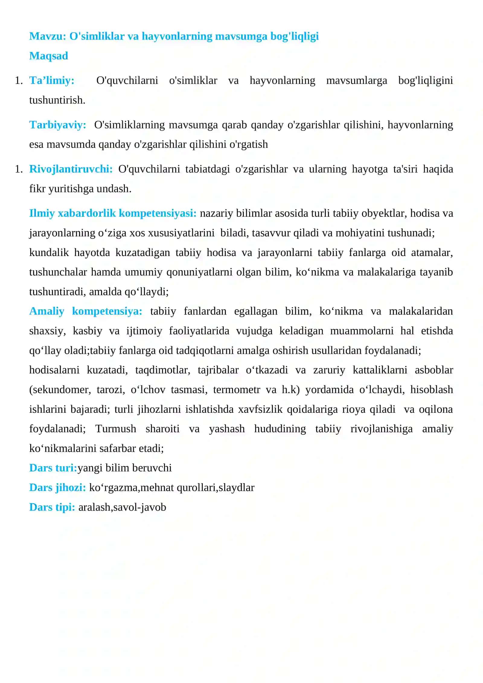 3_sinf_tabiiy_fan_O'simliklar_va_hayvonlarning_mavsumga_bog'liqligi 2