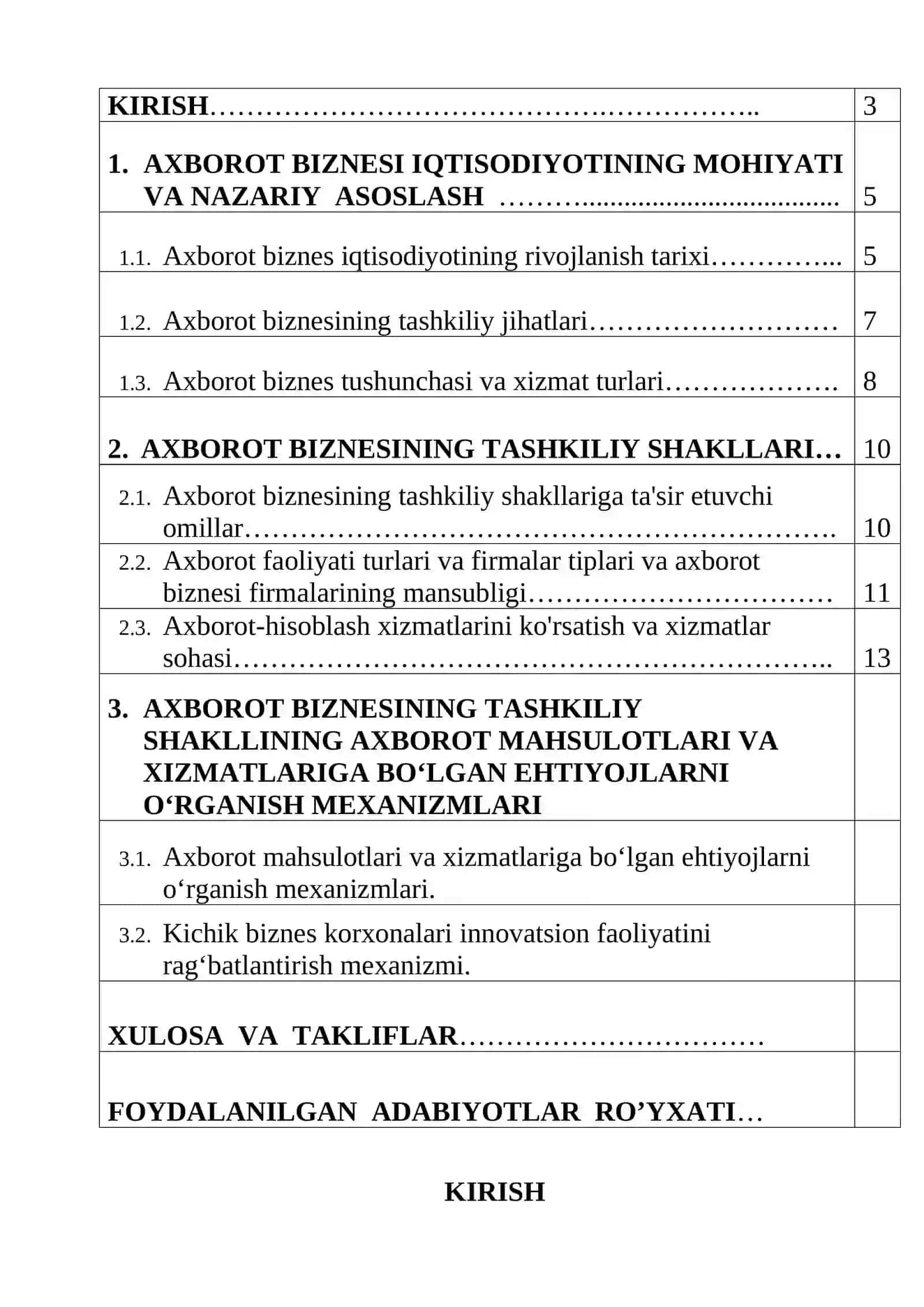 Axborot biznesining tashkiliy shakllari 2
