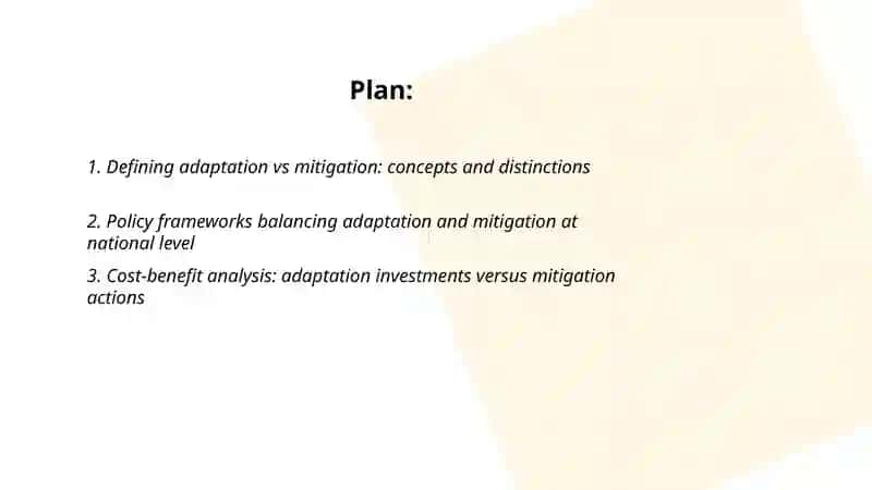 Climate Change: Adaptation vs. Mitigation Strategies 2