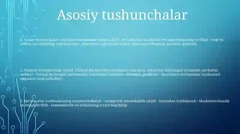 Axborot Tizimlarining Tasnifi 2