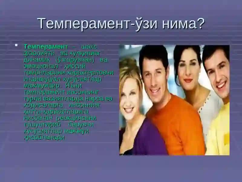 Шахстемпераментива унинг турлари 2