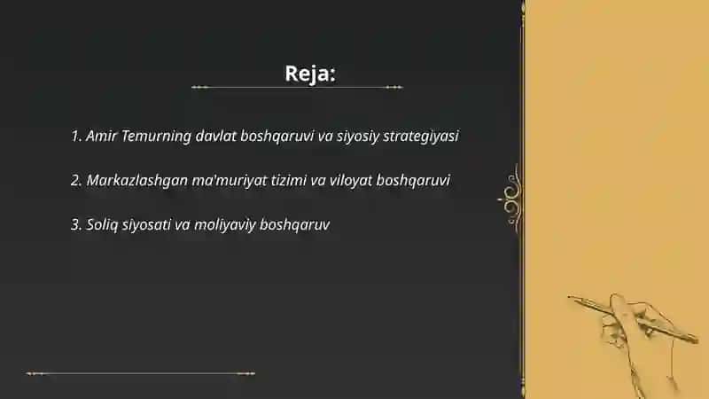 Amir Temur buyuk davlat arbobi 2