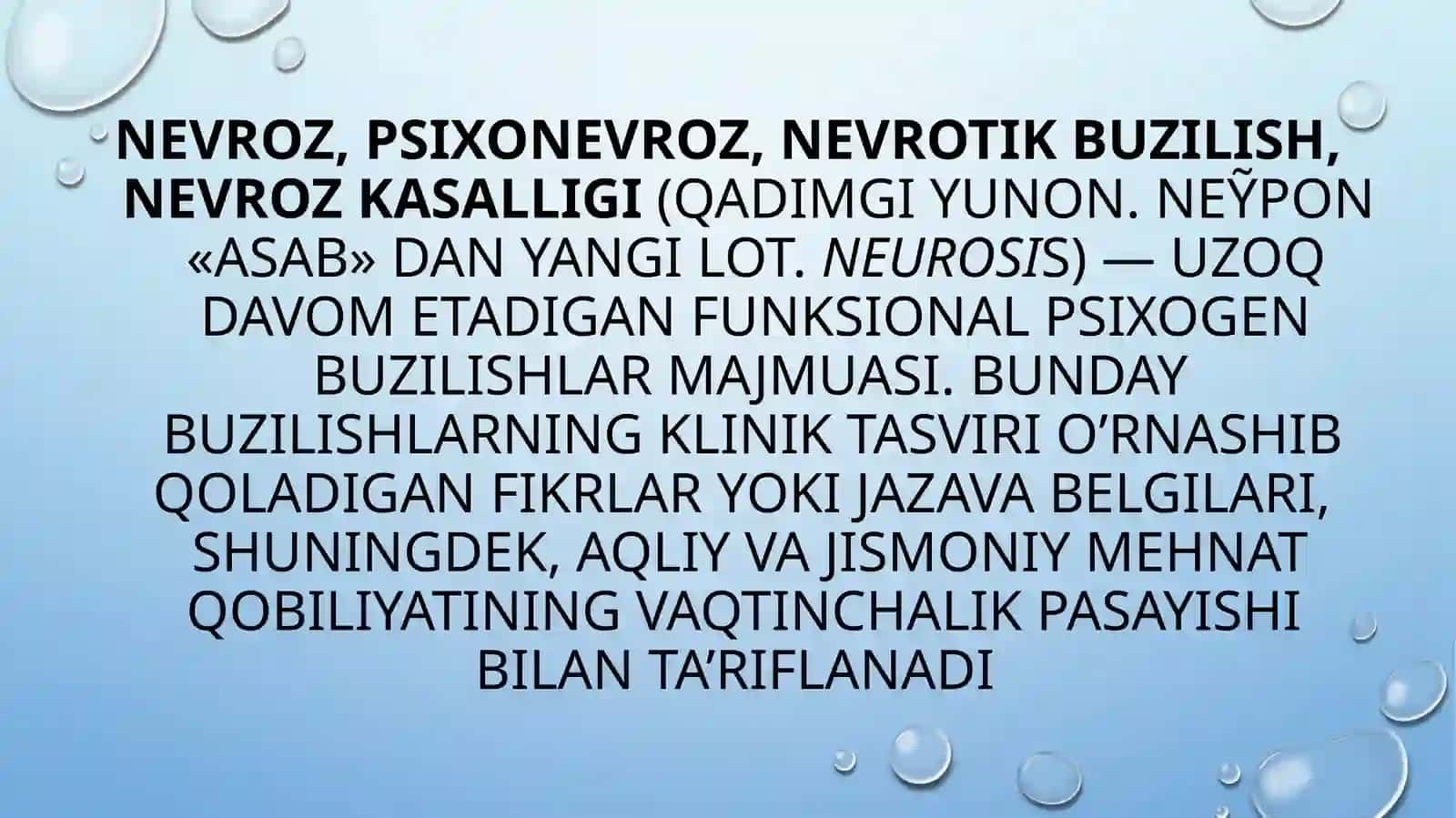 Isterik nevroz 2
