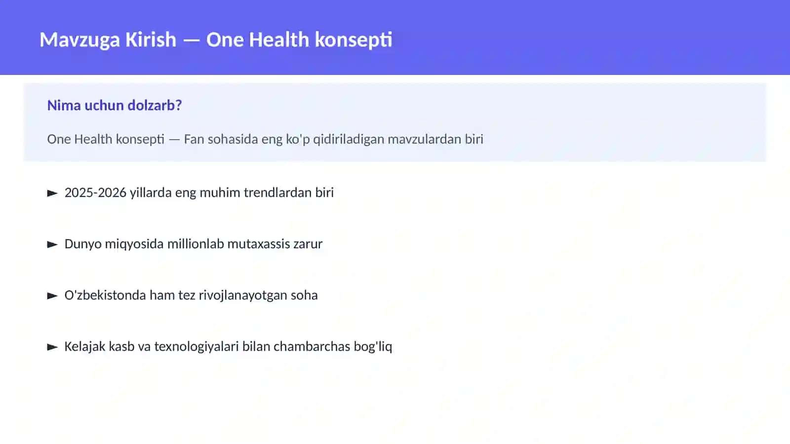 One Health konsepti 2