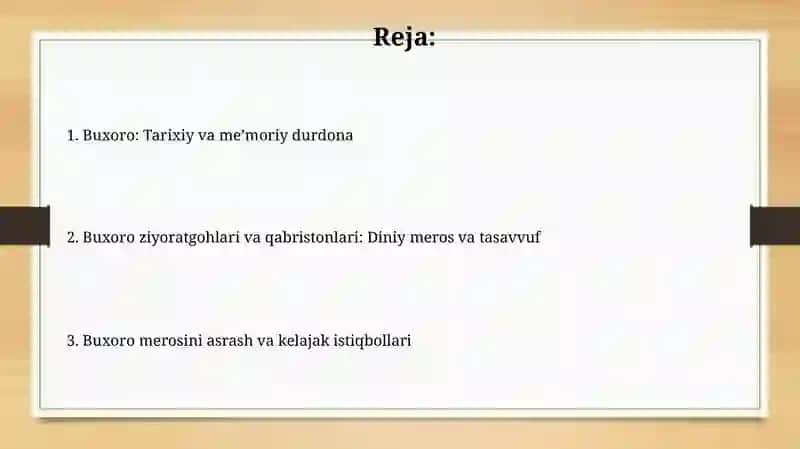 Buxoro shahri va uning atrofidagi muqaddas qadamjolar va qabristonlar 2
