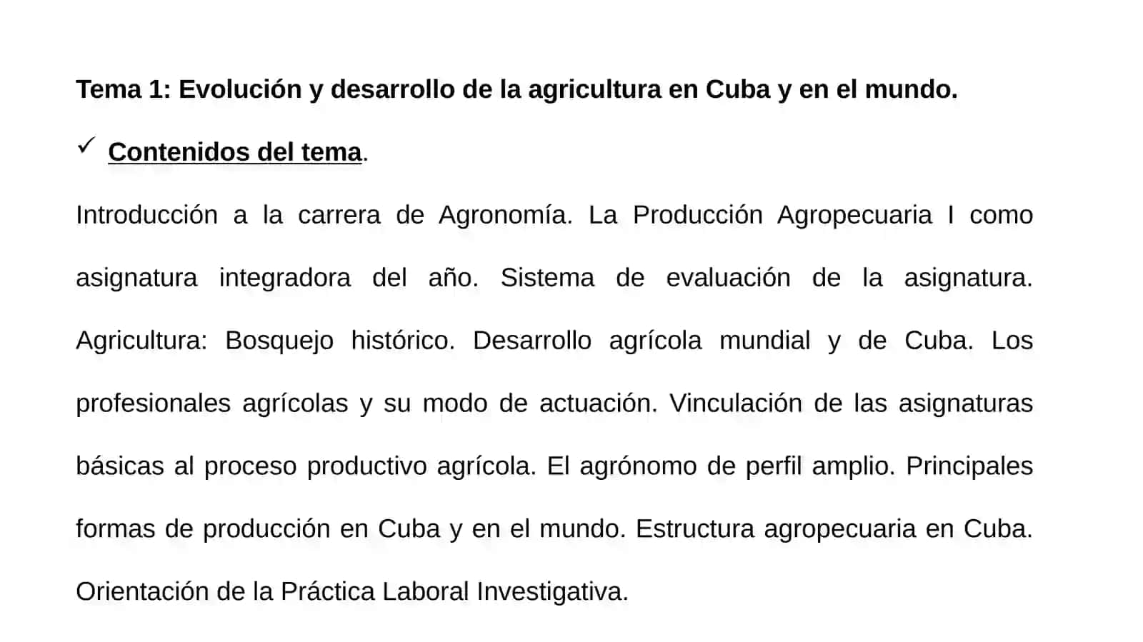 Producción Agropecuaria I 2