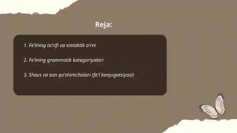 The verbs 2