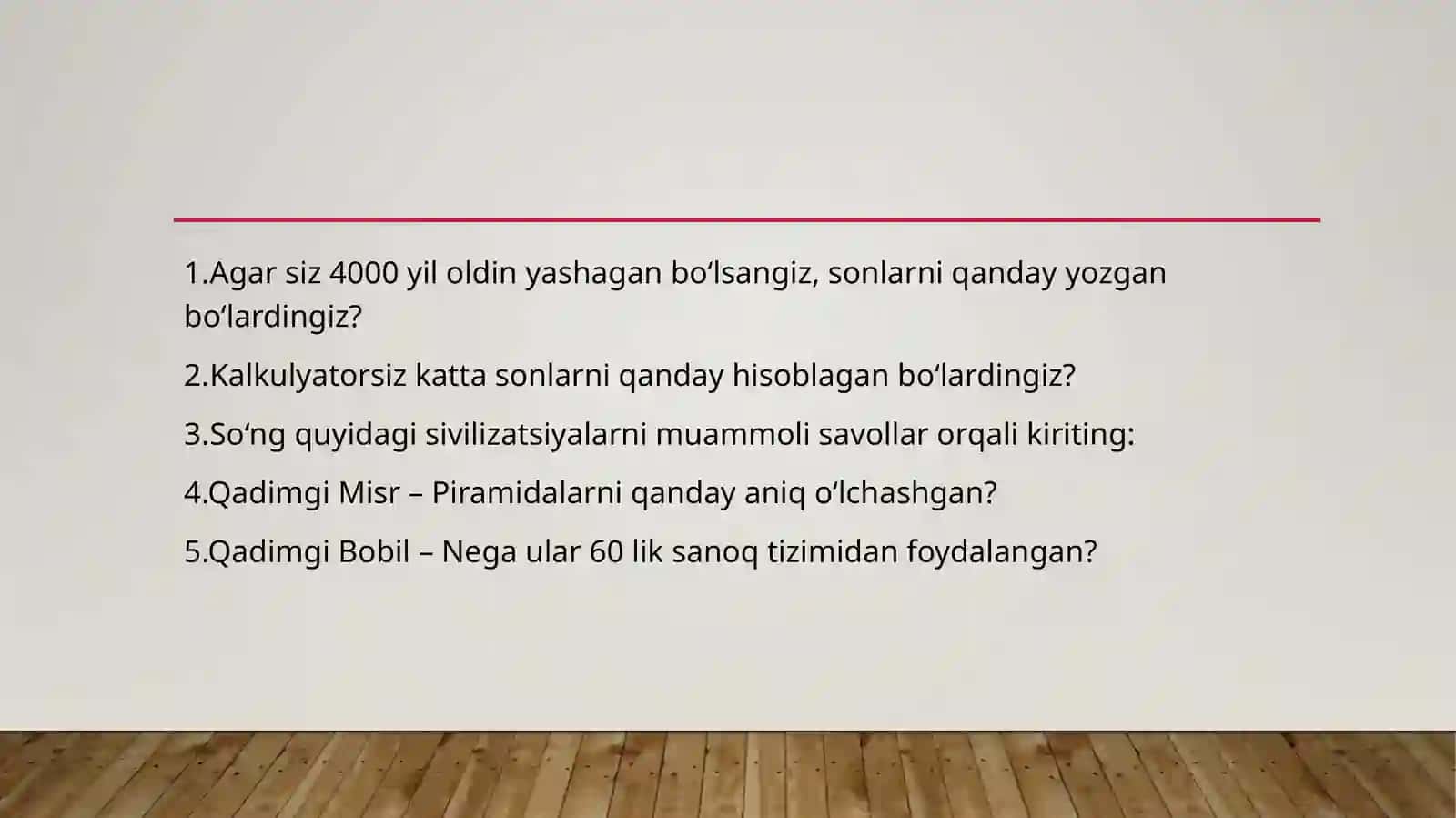 Qadimgi va o‘rta asr Xitoyida matematik bilimlar 2