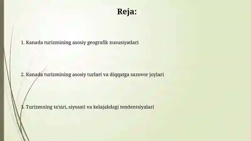 Kanada turizm geagrafiyasi 2