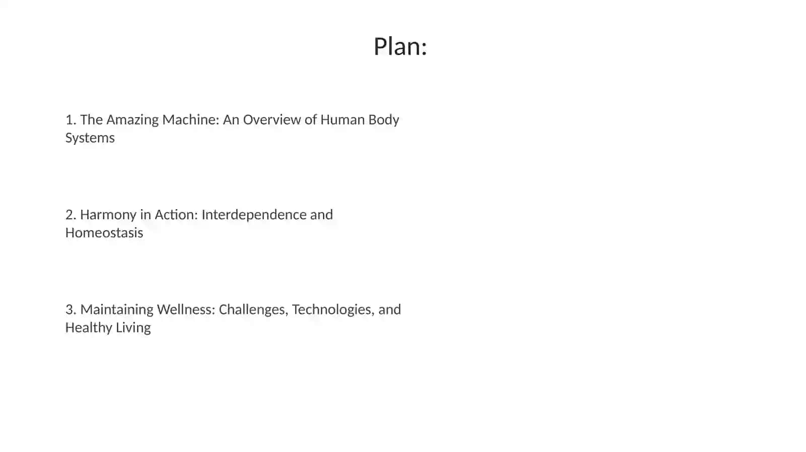 The Human Body Systems in English 2