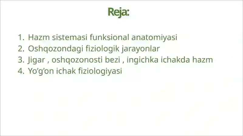 Normal fiziologiya fani 2