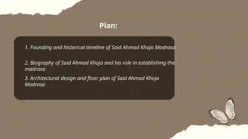 Said Ahmad Khoja Madrasa 2
