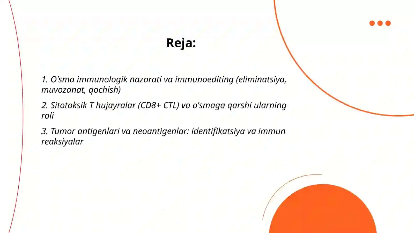 O'smadan muhofazalanishning immun mexanizmlari 2