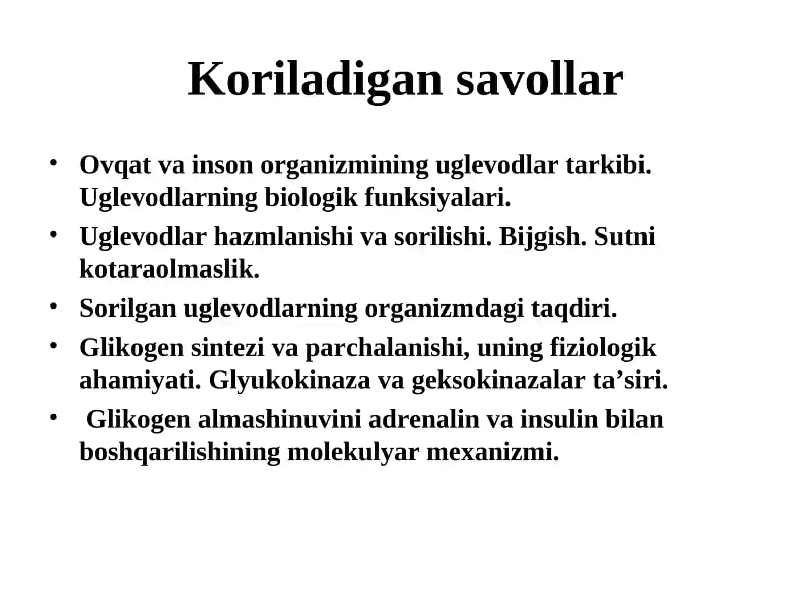 Biologik Kimyo 2-Kurs 2