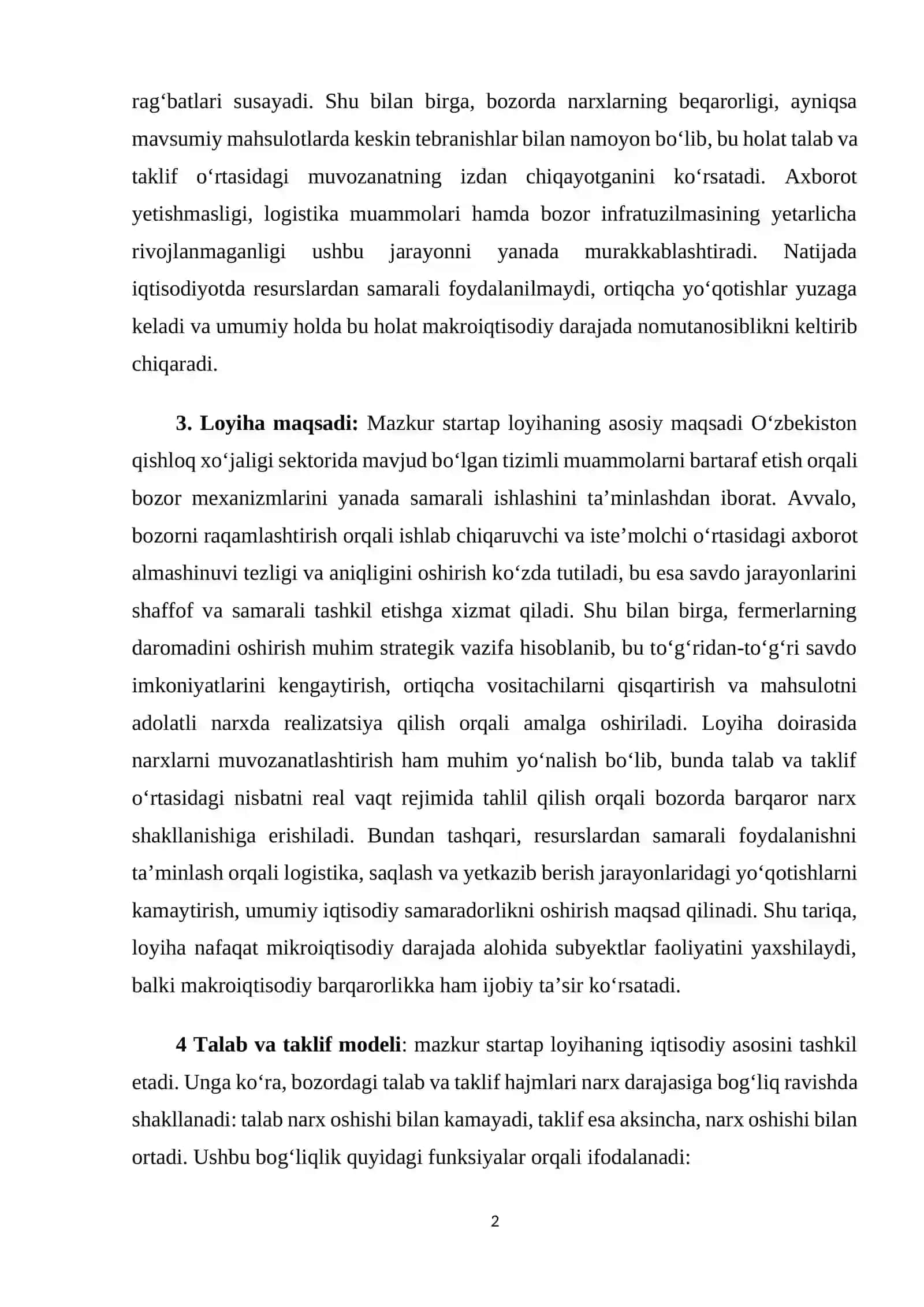 Start up Loyiha “AgroMarket” 2