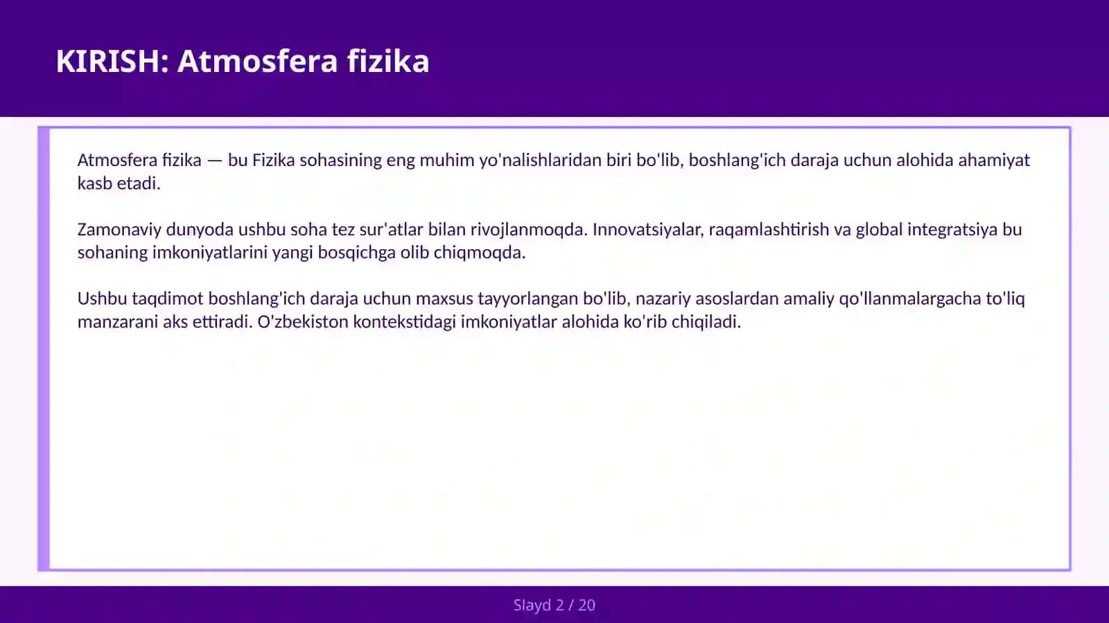 ATMOSFERA FIZIKA 2
