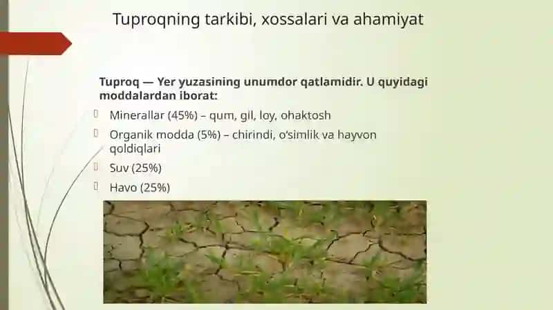 Tuproq va uning muhofazasi 2