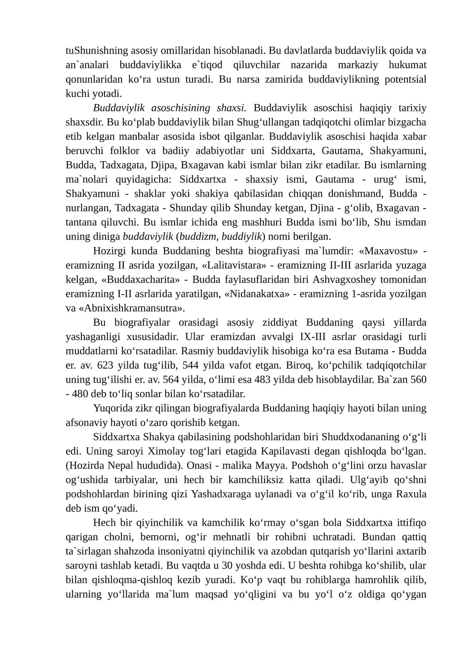 4-mavzu: Buddaviylik dini 2
