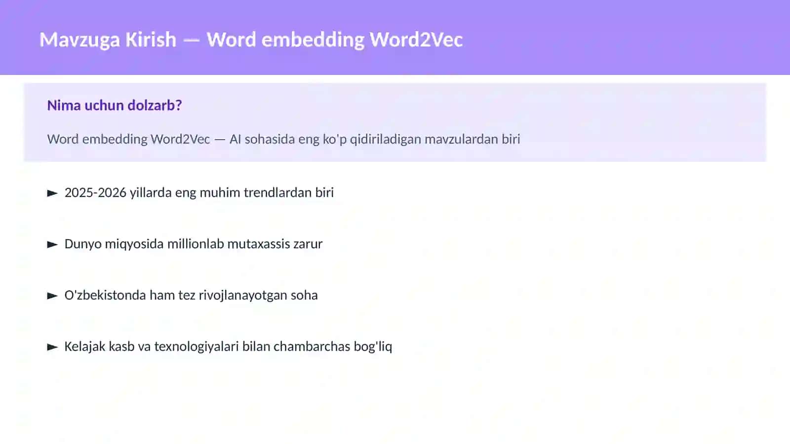 Word embedding Word2Vec 2