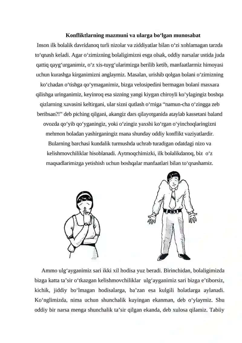 Konfliktogenlar va ularning tiplari 2