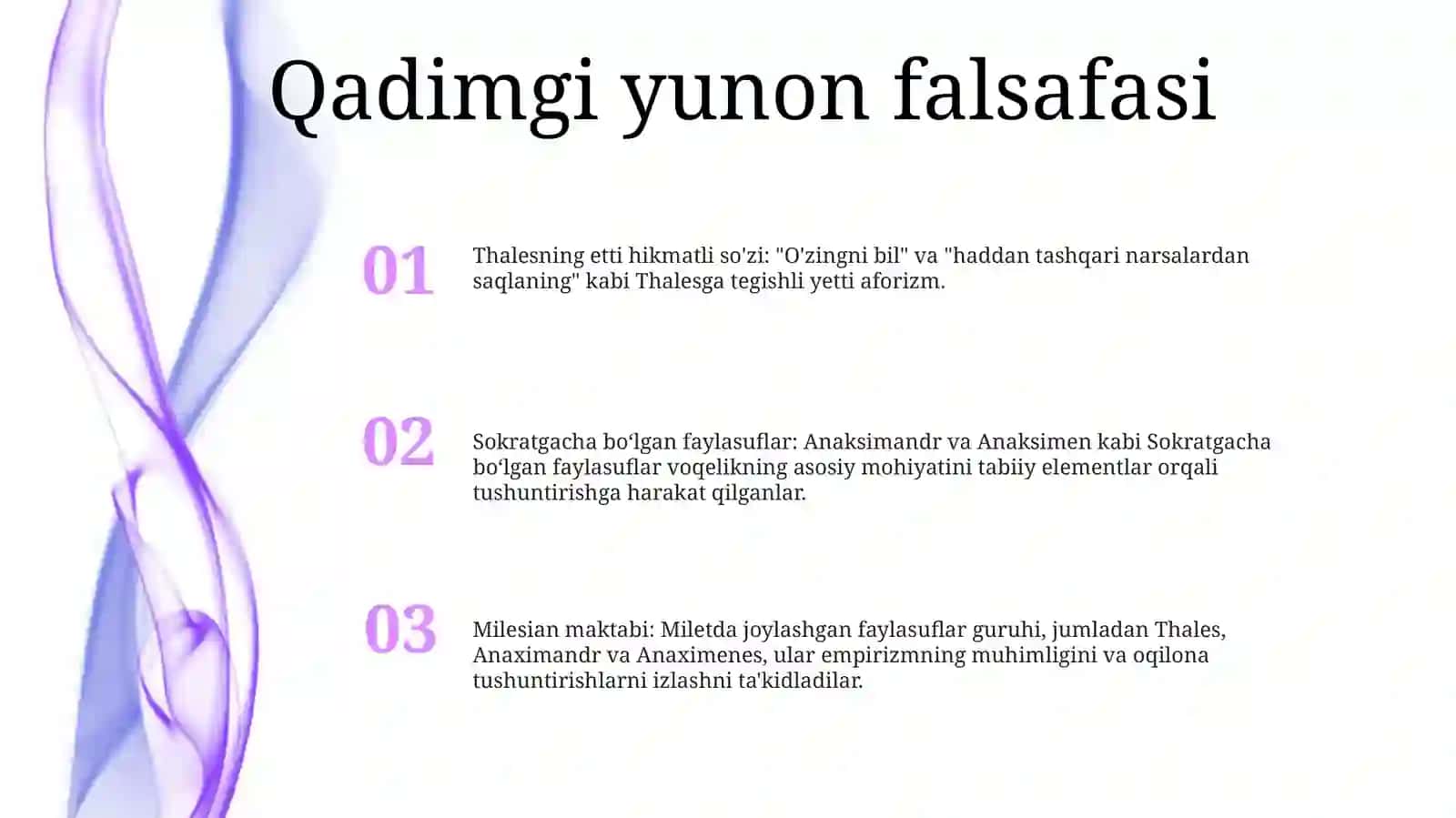 Falsafa Tarixida Bilishga OidQarashlarEvolutsiyasi 2