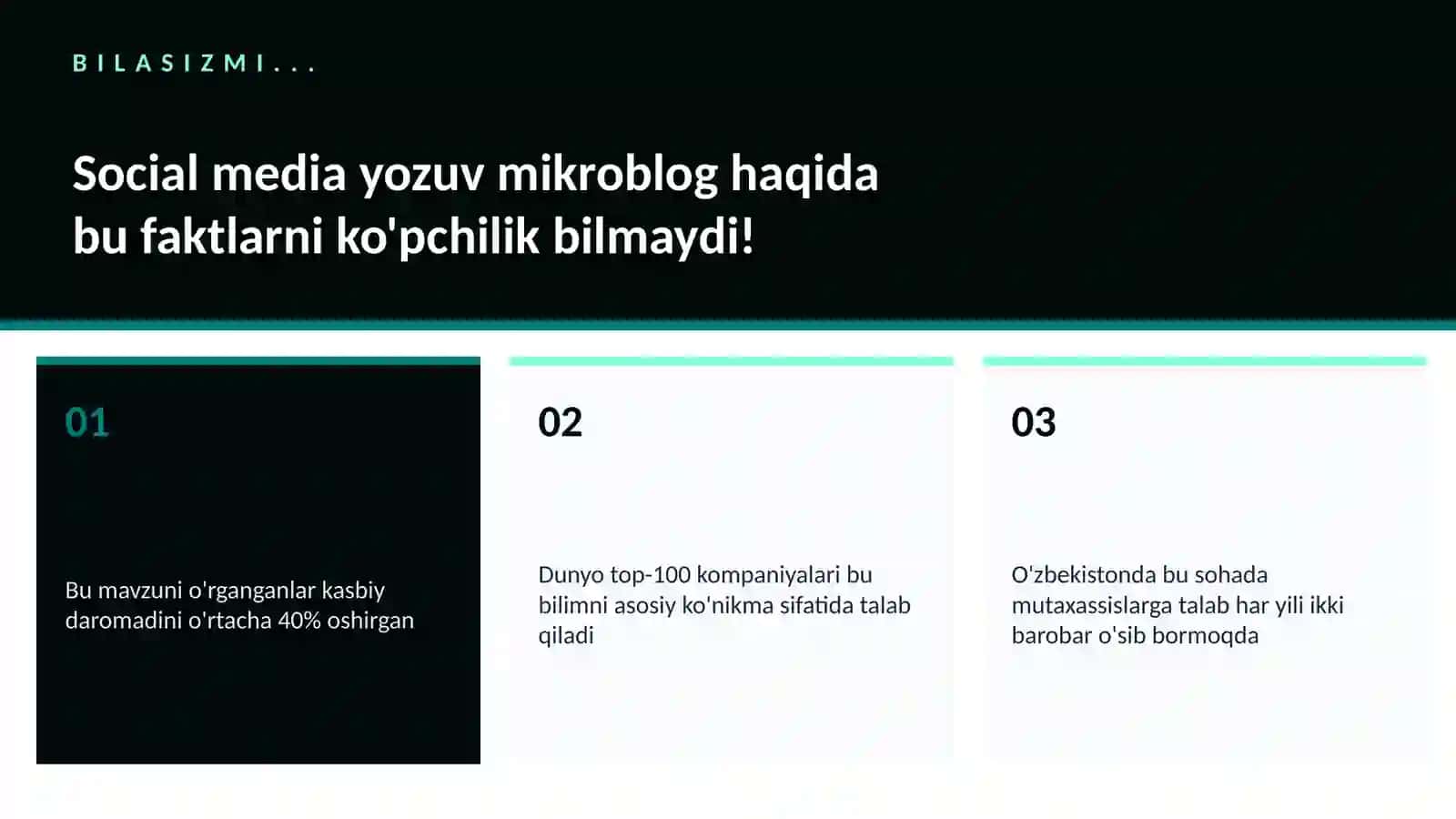 Social media yozuv mikroblog 2
